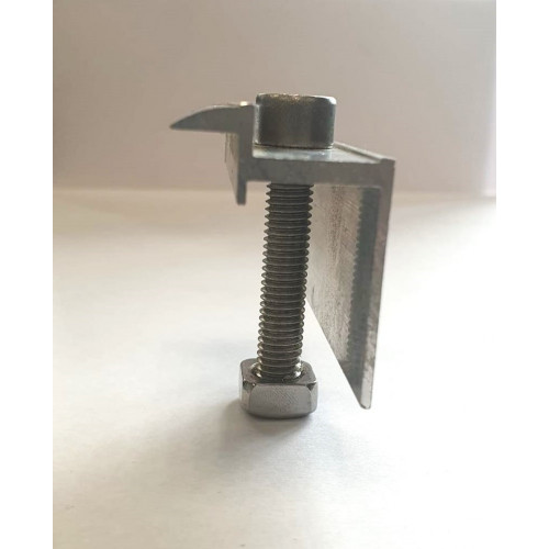 End clamp HemaRack with square nut