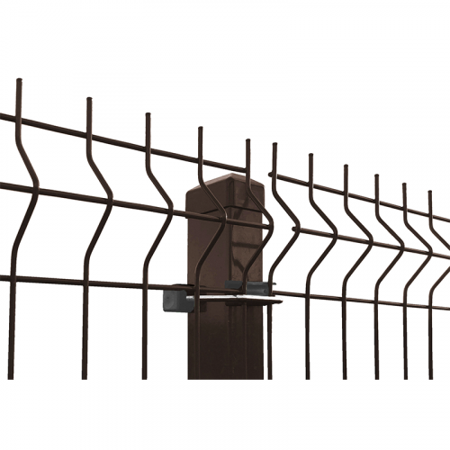 Paneļu žogs 3D H1,23x2,5m RAL6005 / RAL 8017 / RAL 7016