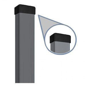 Stabs paneļu žogiem 60x40x2000mm RAL6005 / RAL 8017 / RAL 7016