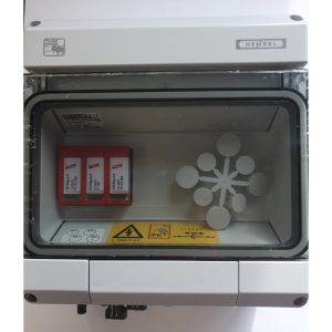 Sakomplektēta sadale saules paneļu sistēmai Hensel KV PV DC2 600001/D